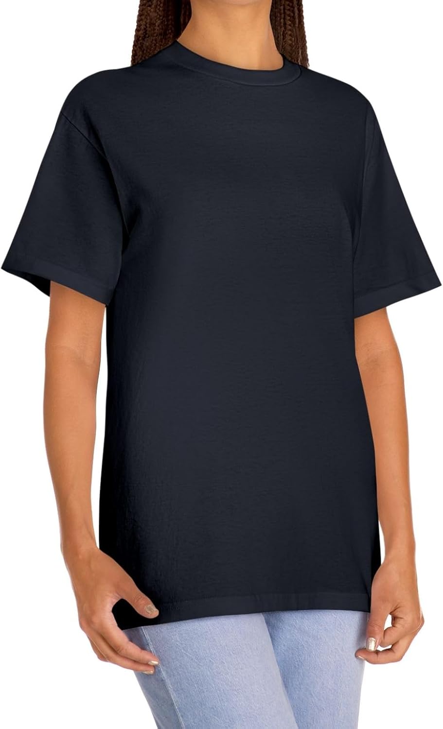 Premium Heavy Cotton T-Shirt for Men & Women | 100% Pure Cotton Tee | Durable, Soft & Classic Unisex Fit