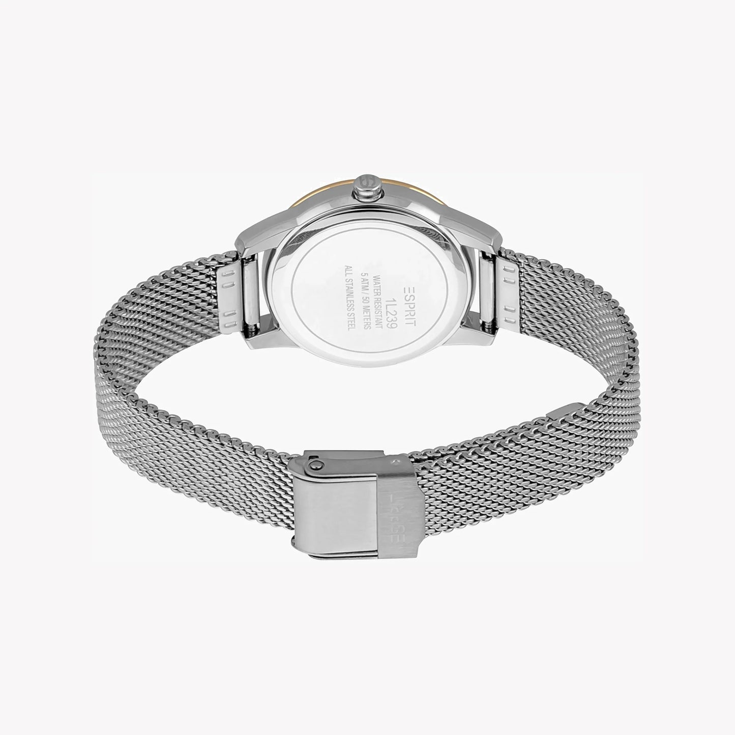 Esprit Women's Silver Stainless Steel Watch, Silver Dial | Es1l130m0035