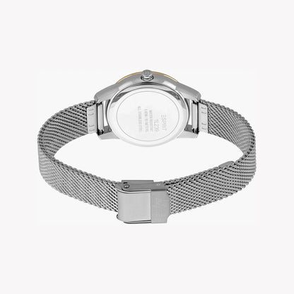 Esprit Women's Silver Stainless Steel Watch, Silver Dial | Es1l130m0035