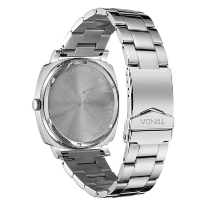 Trnda Men's Stainless Steel Watch, Blue Dial | Trnda-45mm