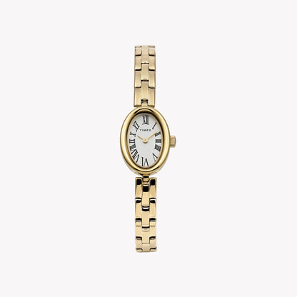 Cavatina Gold-tone Case & Bracelet with White Dial TW2Y26700 | Elegant Women's Watch